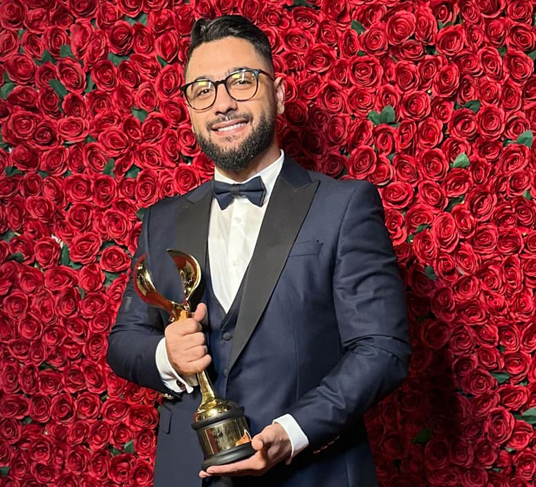 Mohab Ayoub receives Falcon of the Year 2022 Award